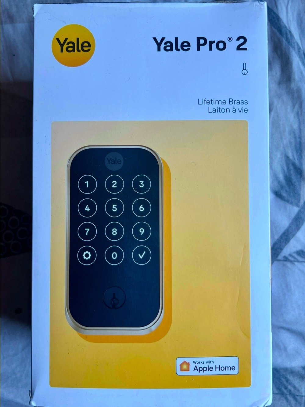 Pro 2 Smart Keypad Deadbolt - Black/Brass